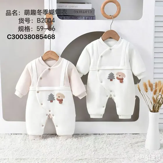 Winter Tree Romper
