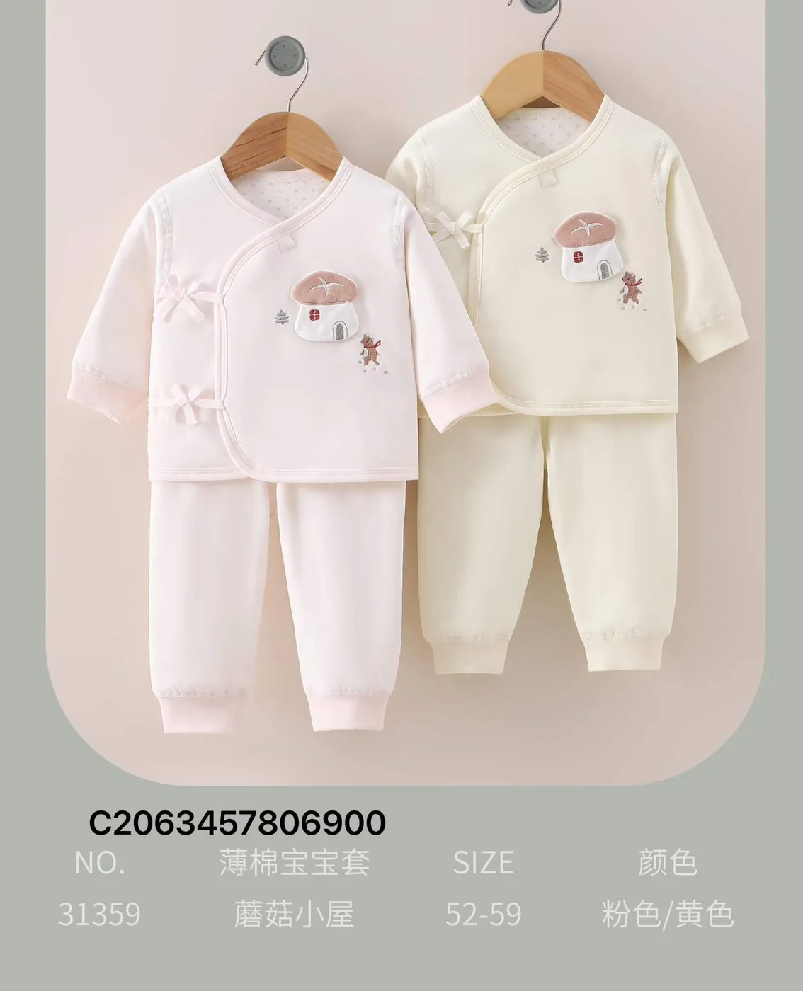 Mushroom House Newborn Set ছবি 1